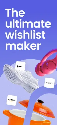 Скриншот 1 — Wishwave: Wishlist & Registry