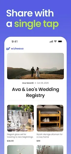 Скриншот 5 — Wishwave: Wishlist & Registry