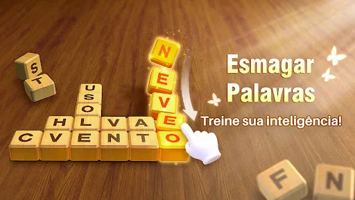 Скриншот 1 — Esmagar Palavras: Caça Palavra