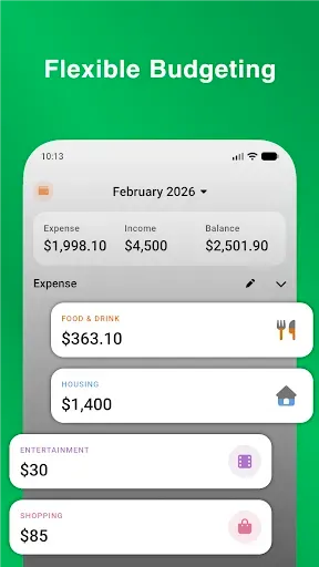 Скриншот 3 — Keepr: Simple Budget Planner