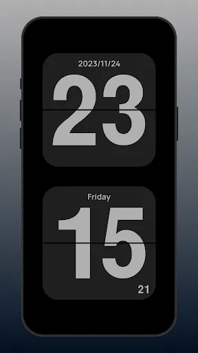 Скриншот 1 — Flip Clock: World Clock