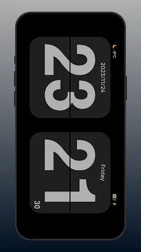 Скриншот 2 — Flip Clock: World Clock