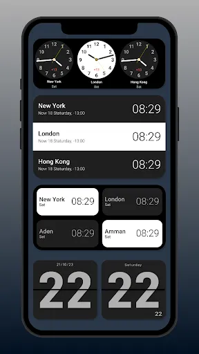 Скриншот 7 — Flip Clock: World Clock