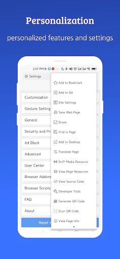 Скриншот 6 — X Browser -Light & Super fast