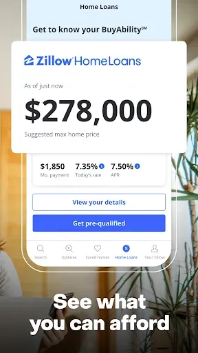 Скриншот 2 — Zillow: Homes for Sale & Rent