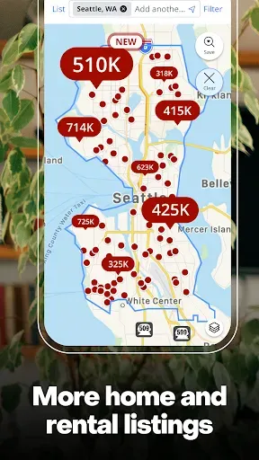 Скриншот 4 — Zillow: Homes for Sale & Rent