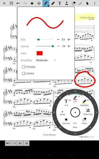 Скриншот 3 — MobileSheets