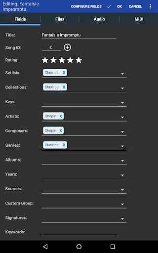 Скриншот 4 — MobileSheets