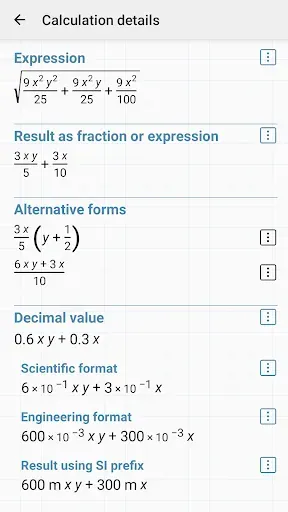 Скриншот 6 — HiPER Scientific Calculator