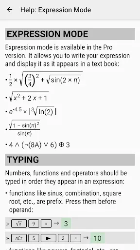 Скриншот 8 — HiPER Scientific Calculator