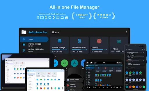 Скриншот 1 — AnExplorer Pro File Manager