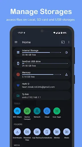 Скриншот 2 — AnExplorer Pro File Manager