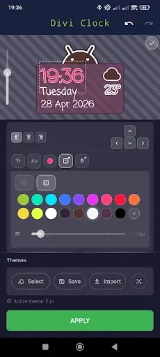 Скриншот 3 — Divi Clock world clock weather