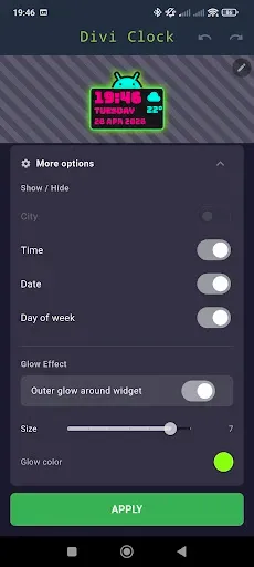 Скриншот 7 — Divi Clock world clock weather