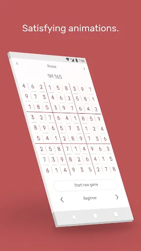 Скриншот 4 — Sudoku - The Clean One