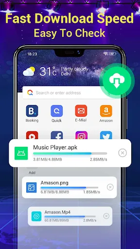 Скриншот 2 — Веб-браузер & Fast Explorer,