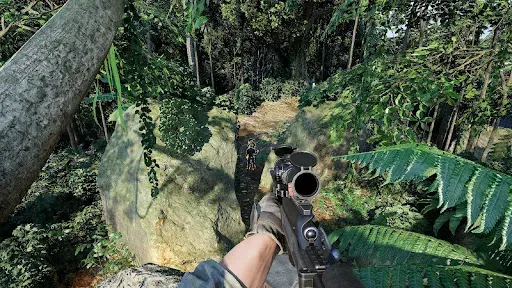 Скриншот 2 — Ghost Shooting: 3d fps games