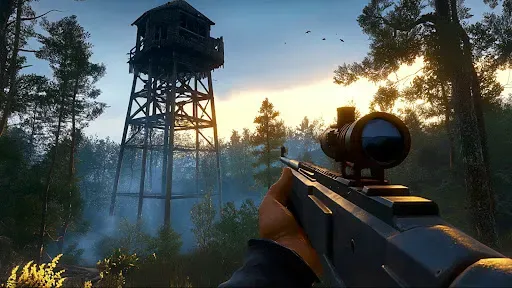Скриншот 4 — Ghost Shooting: 3d fps games