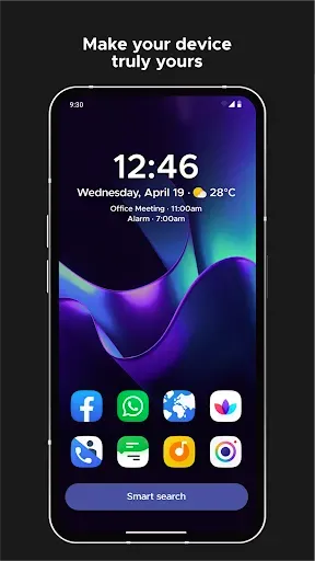 Скриншот 1 — Smart Launcher 6-смарт лаунчер