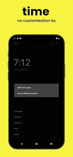 Скриншот 3 — tiny - minimal launcher