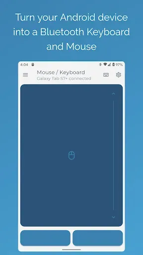Скриншот 1 — Bluetooth Keyboard & Mouse Pro