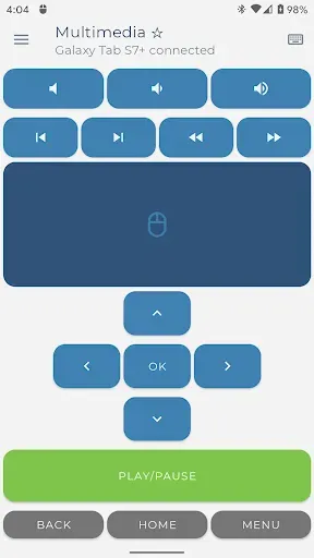 Скриншот 3 — Bluetooth Keyboard & Mouse Pro