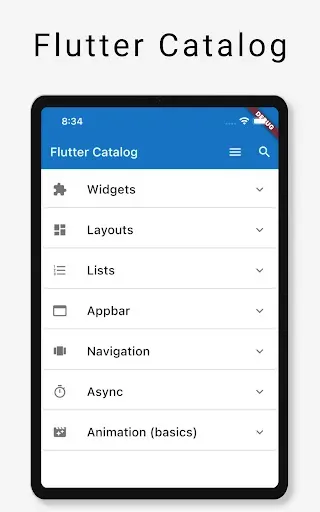 Скриншот 8 — Flutter Catalog