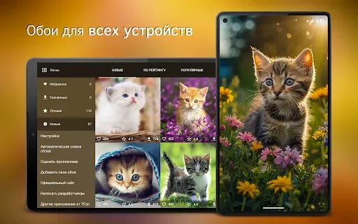 Скриншот 6 — Обои котята | Котики PRO