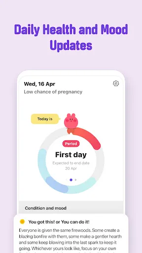 Скриншот 7 — Bom Calendar - Period tracker