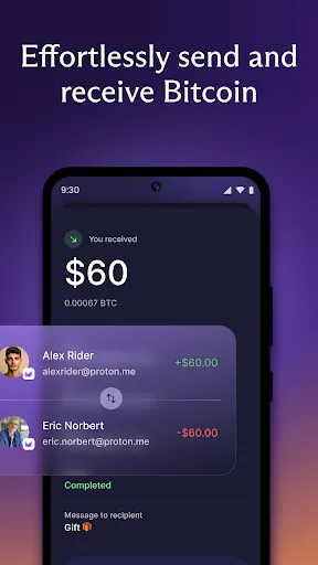 Скриншот 8 — Proton Wallet: Secure Bitcoin
