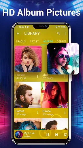 Скриншот 4 — Music Player - аудио плеер