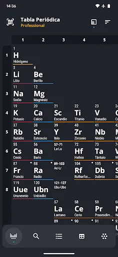 Скриншот 1 — Tabla Periódica 2026 - Química