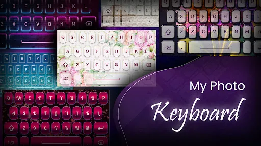 Скриншот 1 — My Photo Keyboard