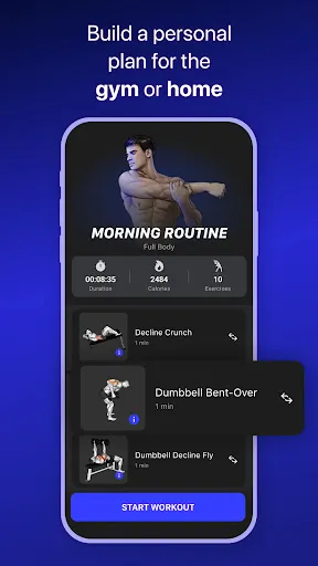 Скриншот 4 — Muscle Booster Workout Planner