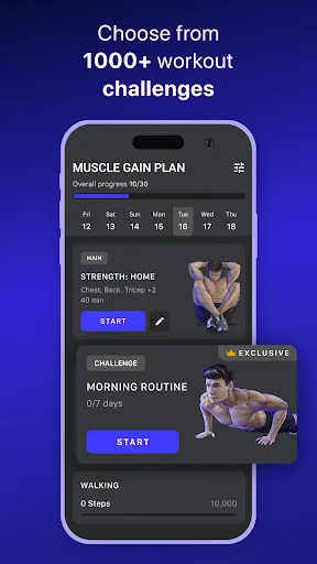 Скриншот 5 — Muscle Booster Workout Planner