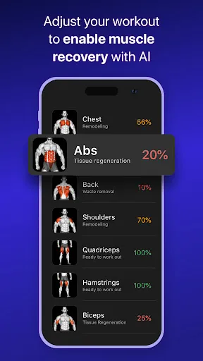 Скриншот 6 — Muscle Booster Workout Planner