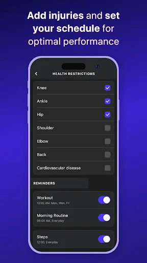 Скриншот 7 — Muscle Booster Workout Planner