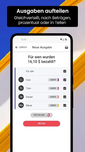 Скриншот 8 — Cashinator - Ausgaben teilen