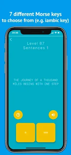 Скриншот 3 — Morse Mania: Learn Morse Code