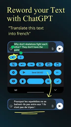 Скриншот 4 — Dictate Keyboard (Whisper AI)