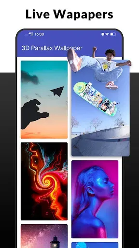 Скриншот 2 — A Launcher : Galaxy A Launcher