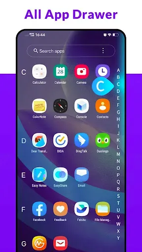 Скриншот 3 — A Launcher : Galaxy A Launcher