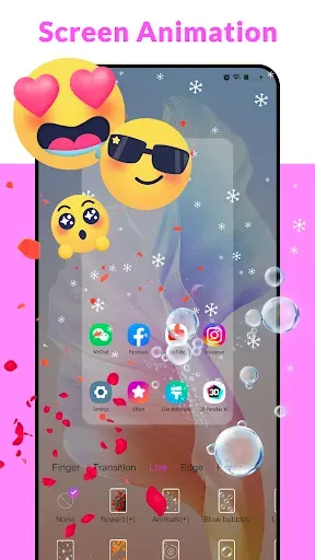 Скриншот 4 — A Launcher : Galaxy A Launcher
