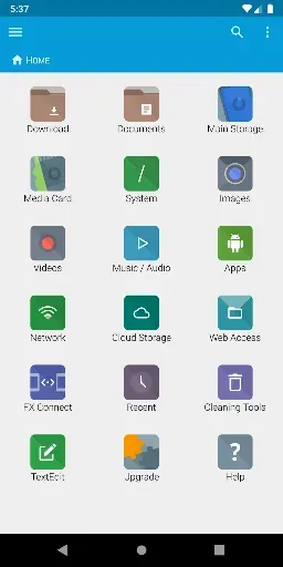Скриншот 1 — FX File Explorer
