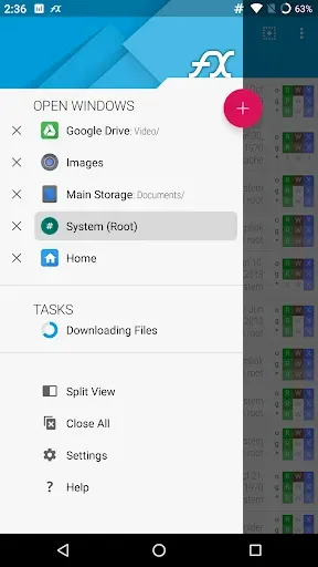 Скриншот 3 — FX File Explorer