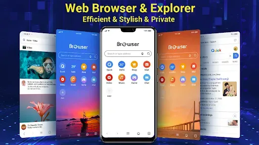 Скриншот 1 — Браузер для Android