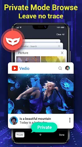 Скриншот 6 — Браузер для Android