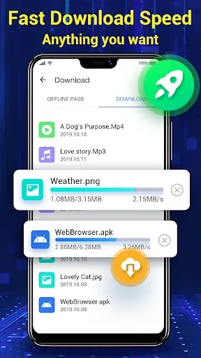 Скриншот 8 — Браузер для Android