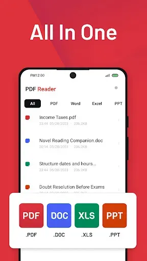 Скриншот 1 — PDF-ридер: просмотр и редактор