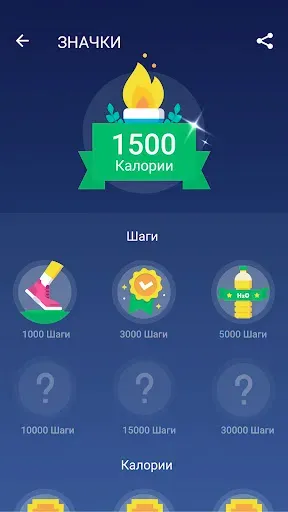 Скриншот 5 — Шагомер - Cчётчик Шагов ,Mstep